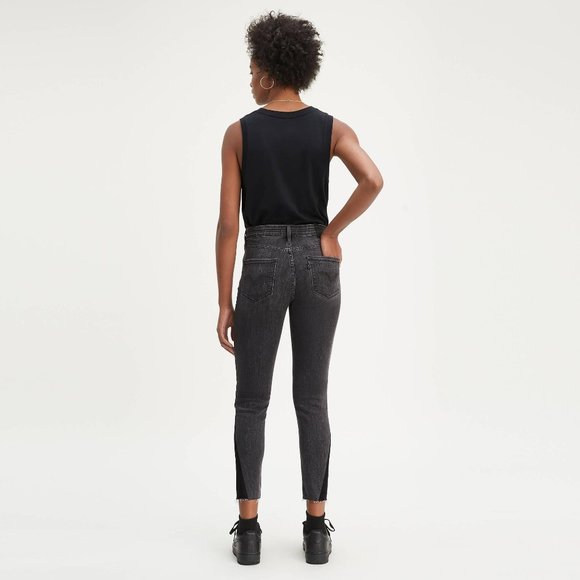 Levi's 721 high rise skinny ankle jean size 24 - Picture 10 of 14